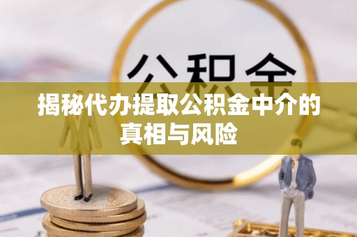 屯溪揭秘代办提取公积金中介的真相与风险