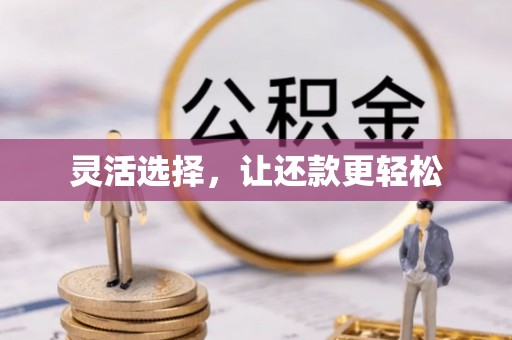 屯溪灵活选择，让还款更轻松