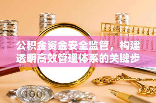 屯溪公积金资金安全监管，构建透明高效管理体系的关键步骤
