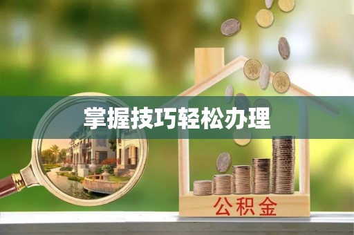 屯溪掌握技巧轻松办理