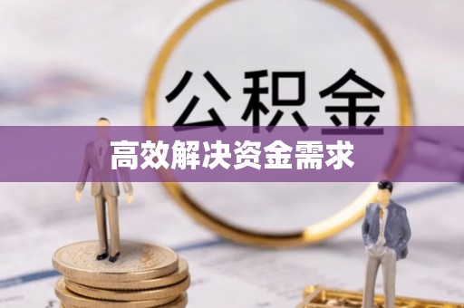 屯溪高效解决资金需求