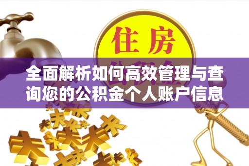 屯溪全面解析如何高效管理与查询您的公积金个人账户信息