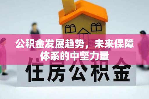 屯溪公积金发展趋势，未来保障体系的中坚力量