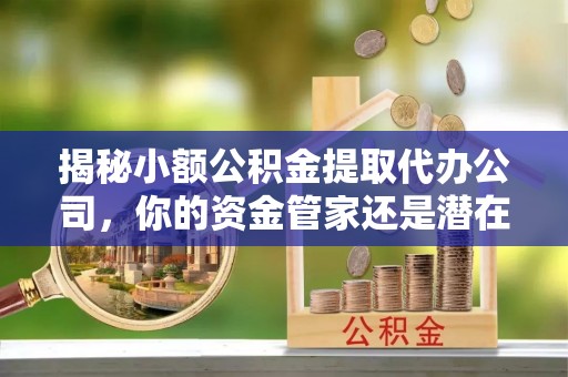 屯溪揭秘小额公积金提取代办公司，你的资金管家还是潜在风险？